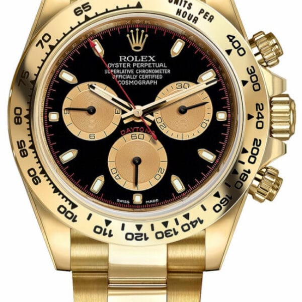 Rolex Daytona Gold Black Dial