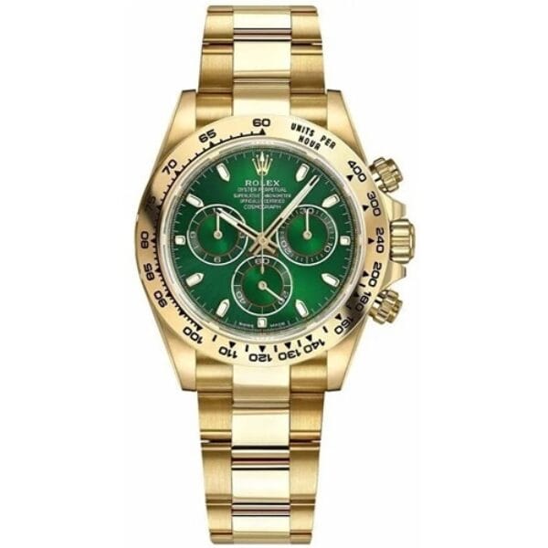 Rolex Daytona Gold Green Dial