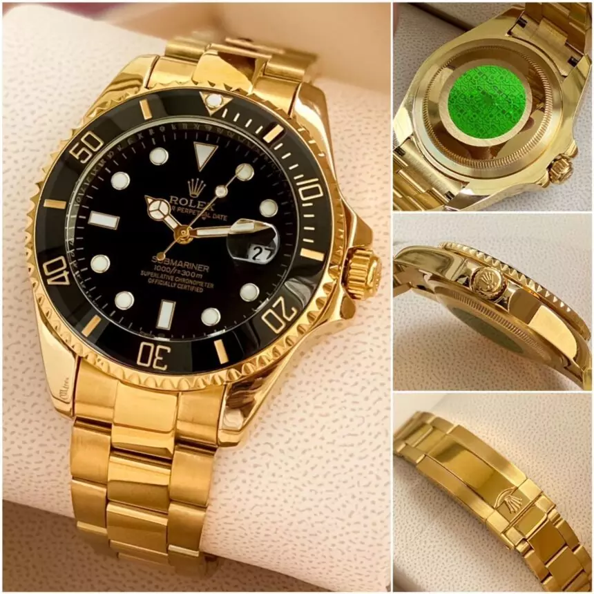 Jam on sale rolex gold