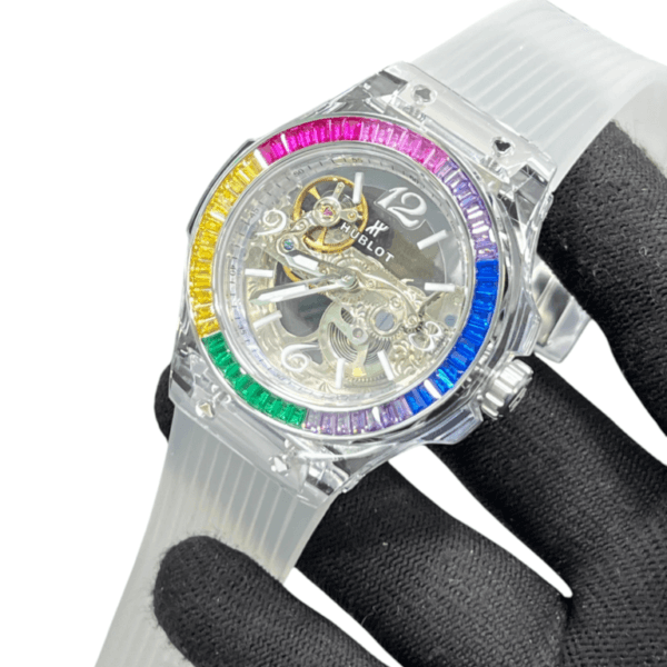 HUBLOT BIG BANG RAINBOW
Swiss Made Skeleton
Premium Quality