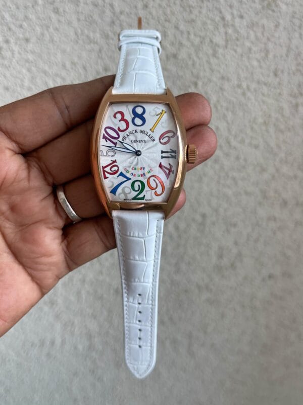 Franck Muller Crazy Hours Color Dreams White - Image 5