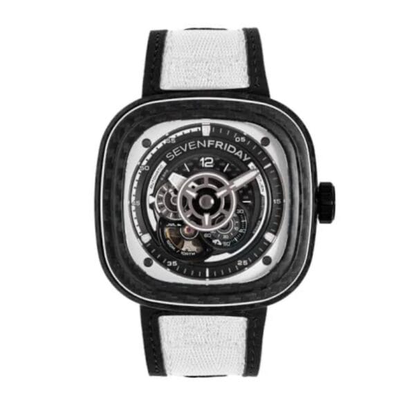 SEVENFRIDAY WATCH P3C/07 WHITE CARBON