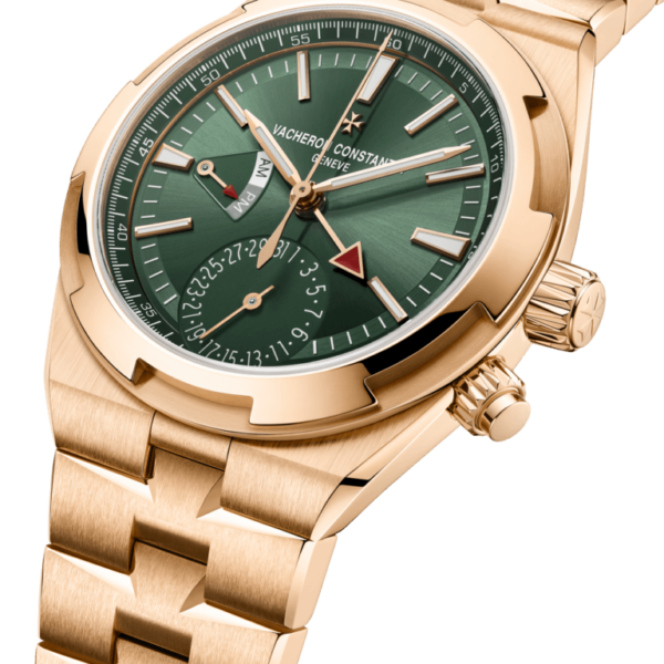 Vacheron Constantin Overseas: Olive-Green Dials Rose Gold  Dual Time
Swiss Made ETA Machine
The Most Admirable Green Dial